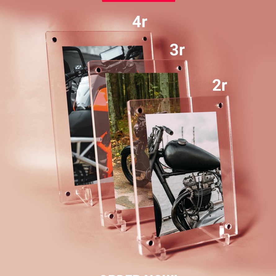 Frame Magnet Acrylic Minimalis untuk Pajangan Foto yang Mewah Frame Magnet Acrylic Minimalis untuk Pajangan Foto yang Mewah